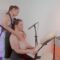 [LadyBarbers] 2025 – Nude point massage on massage chair by Sandra to Liza [2160p]